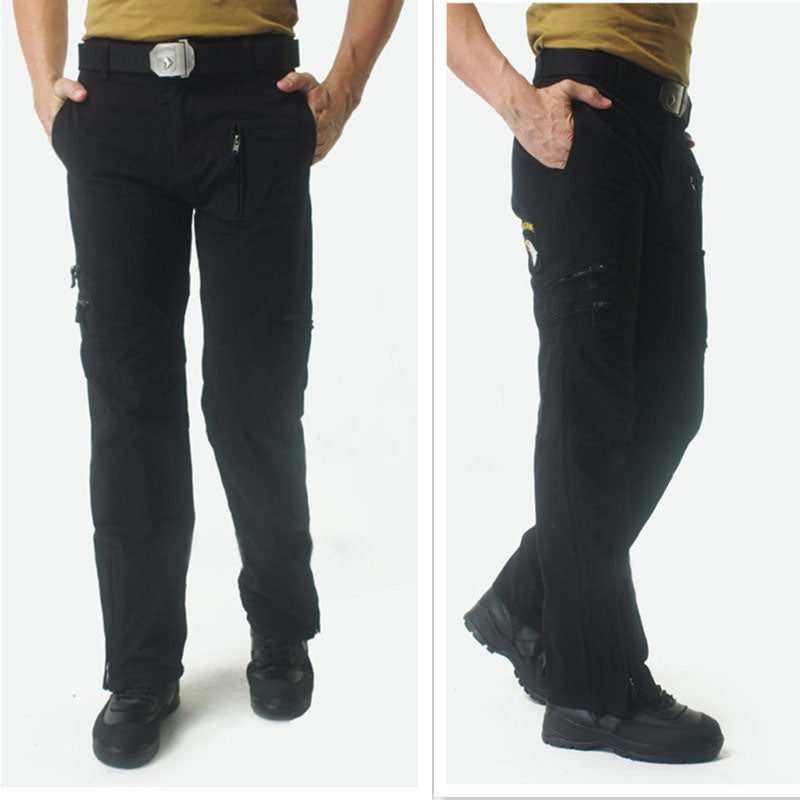 Men's Loose Straight Leg Camouflage Tactical Pants