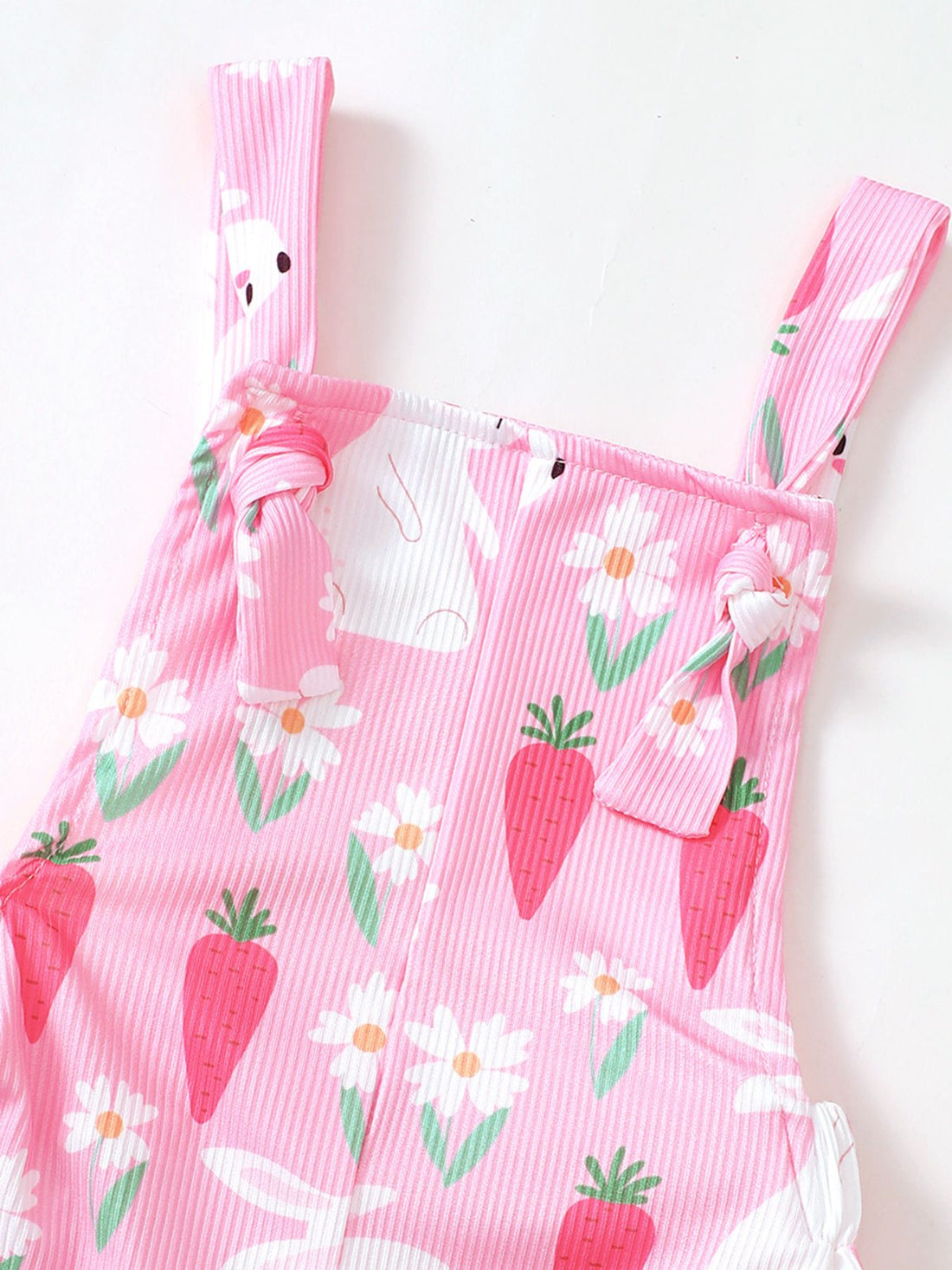 Children's Printed Flare Overalls - cas7m