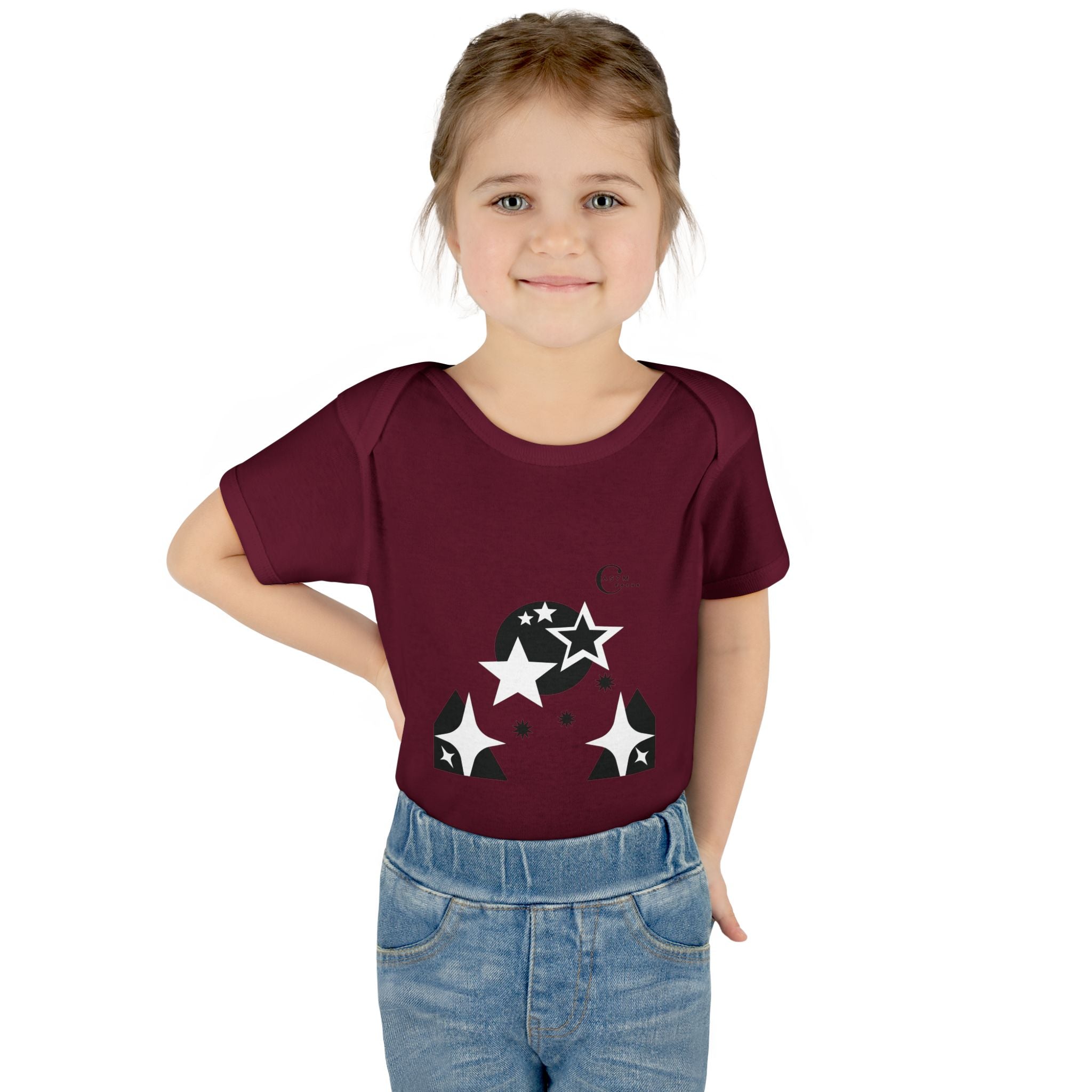 Infant Baby Rib Bodysuit - cas7m