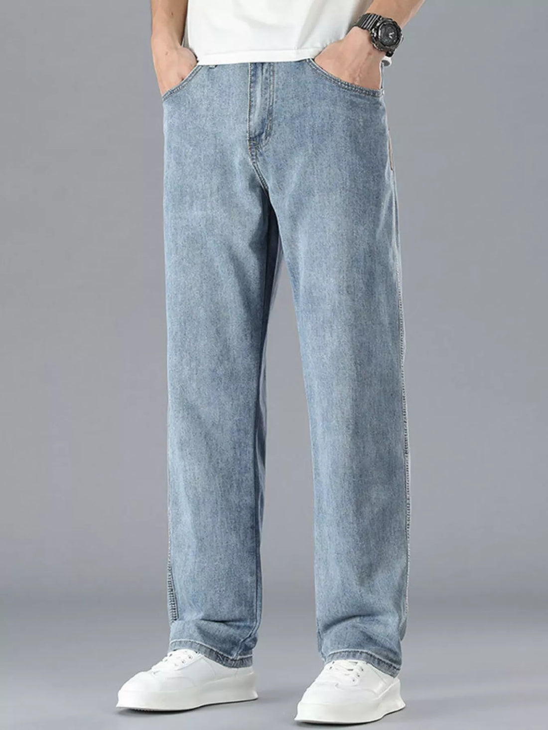 Men's Straight Leg Jeans - cas7m
