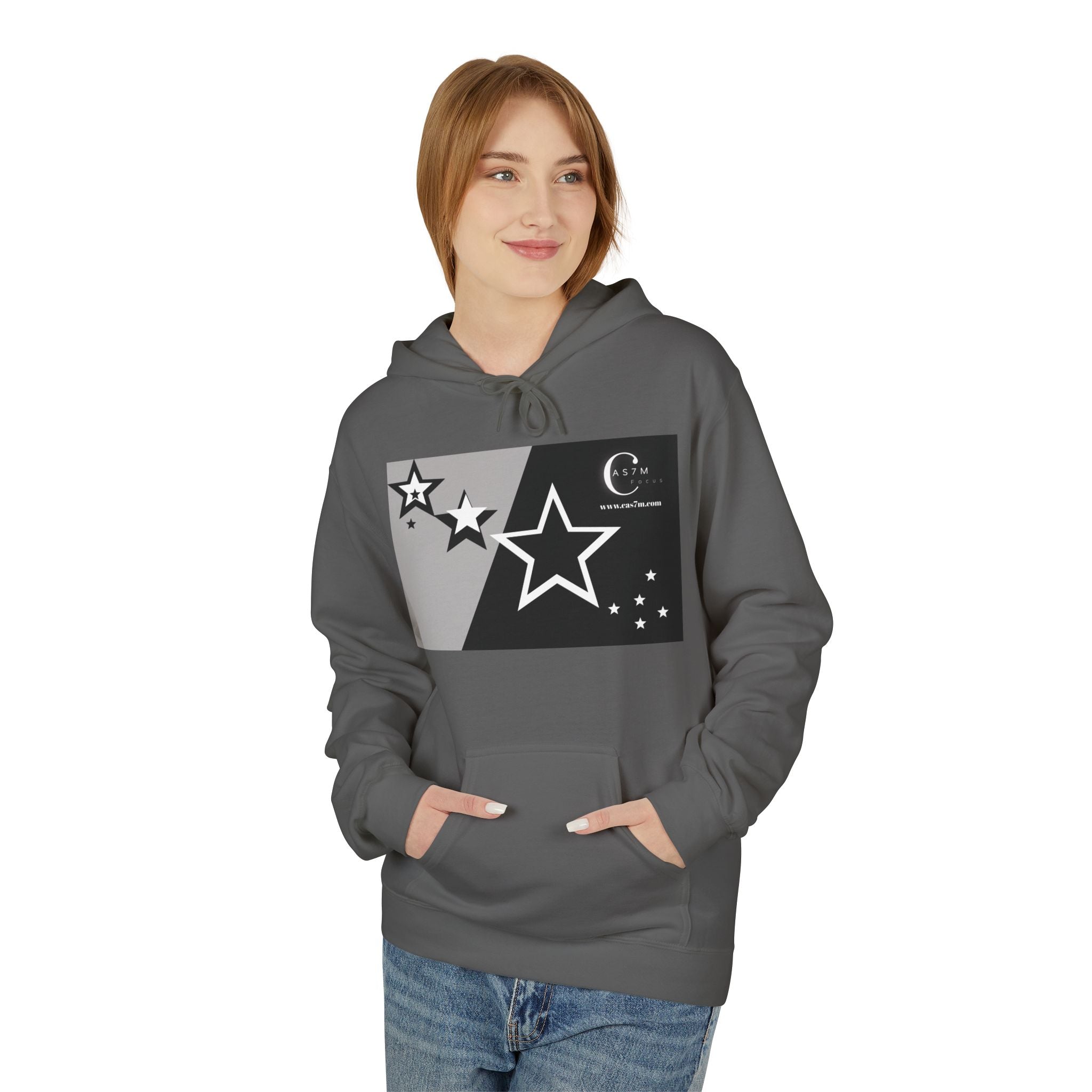 Unisex Midweight Softstyle Fleece Hoodie - cas7m
