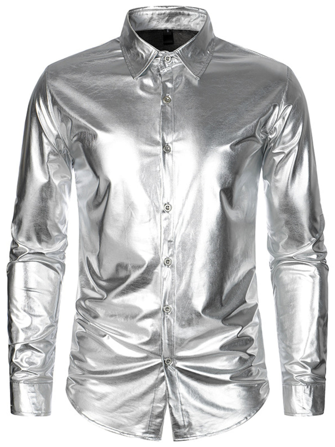 Men's Long Sleeve Button-Down Shirt - cas7m