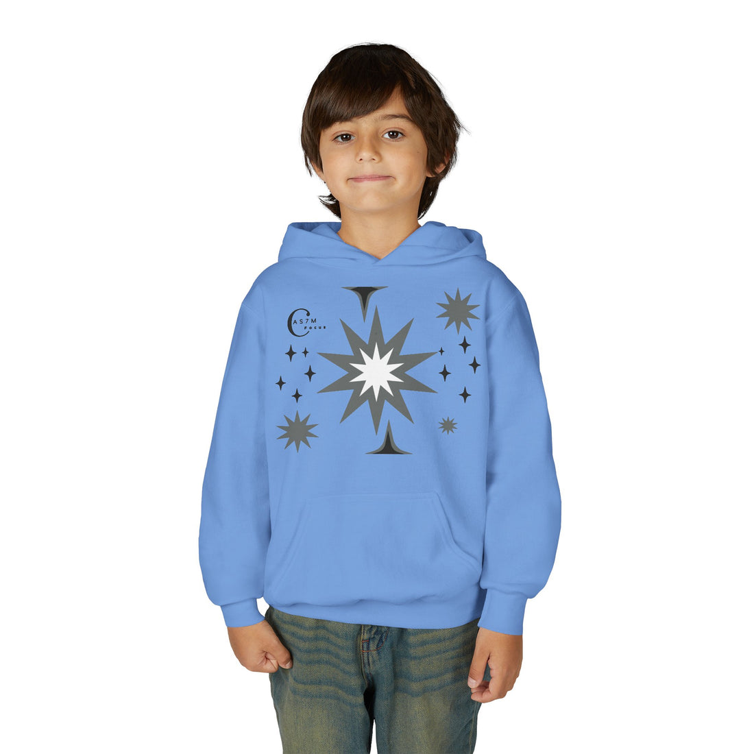 Youth Heavy Blend Hooded Sweatshirt - cas7m