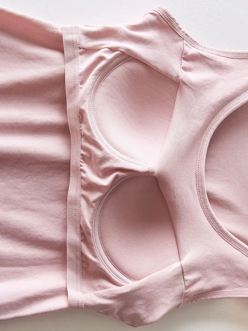 Round Neck Tank with Bra - cas7m