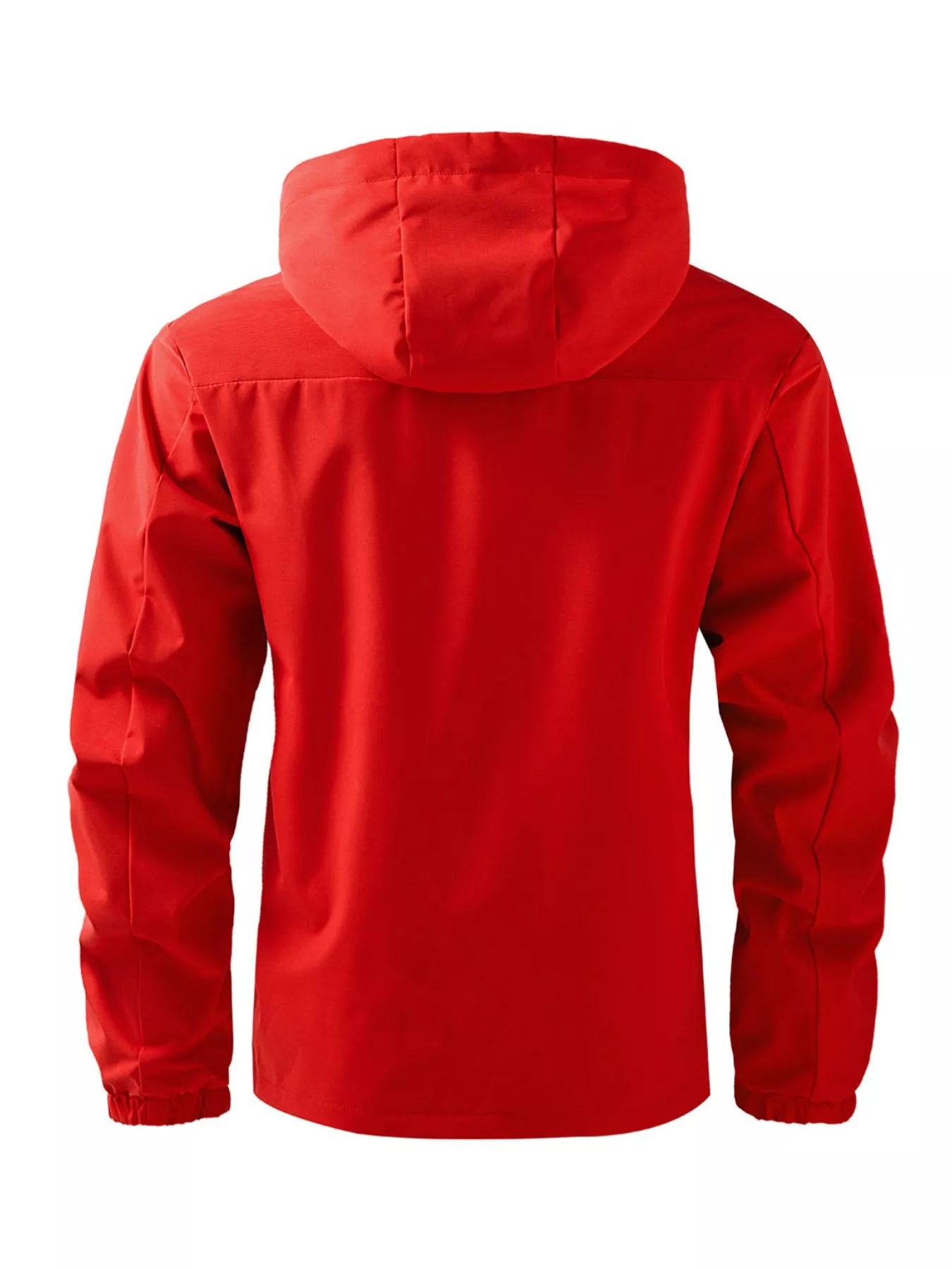 Men's Plus Size Hooded Outdoor Windproof Jacket - cas7m
