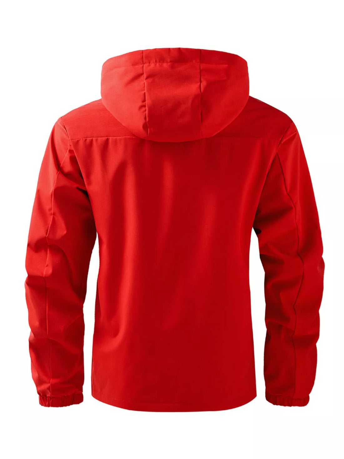 Men's Plus Size Hooded Outdoor Windproof Jacket - cas7m