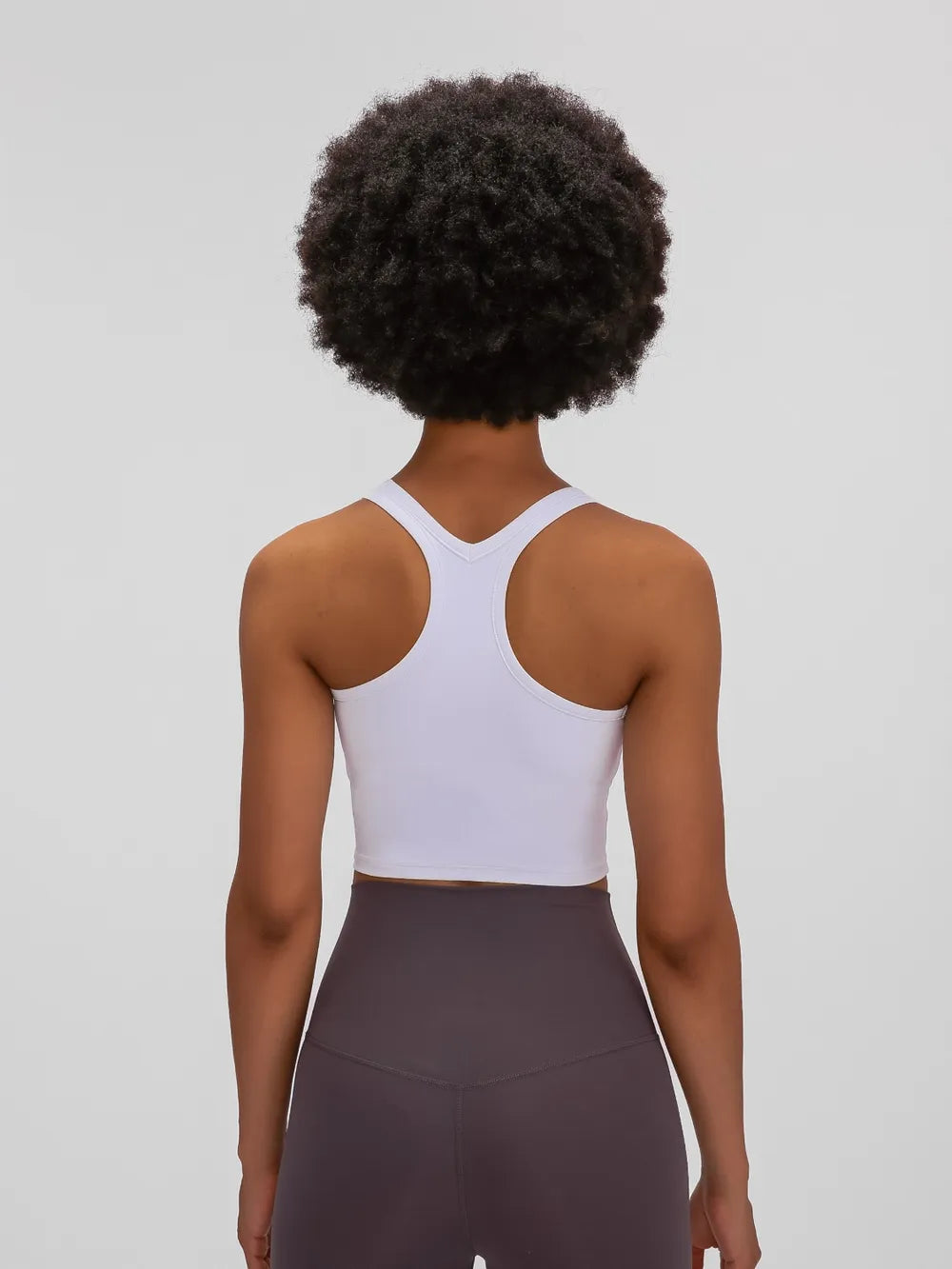 Millennia Scoop Neck Active Tank with Detachable Chest Pads - cas7m