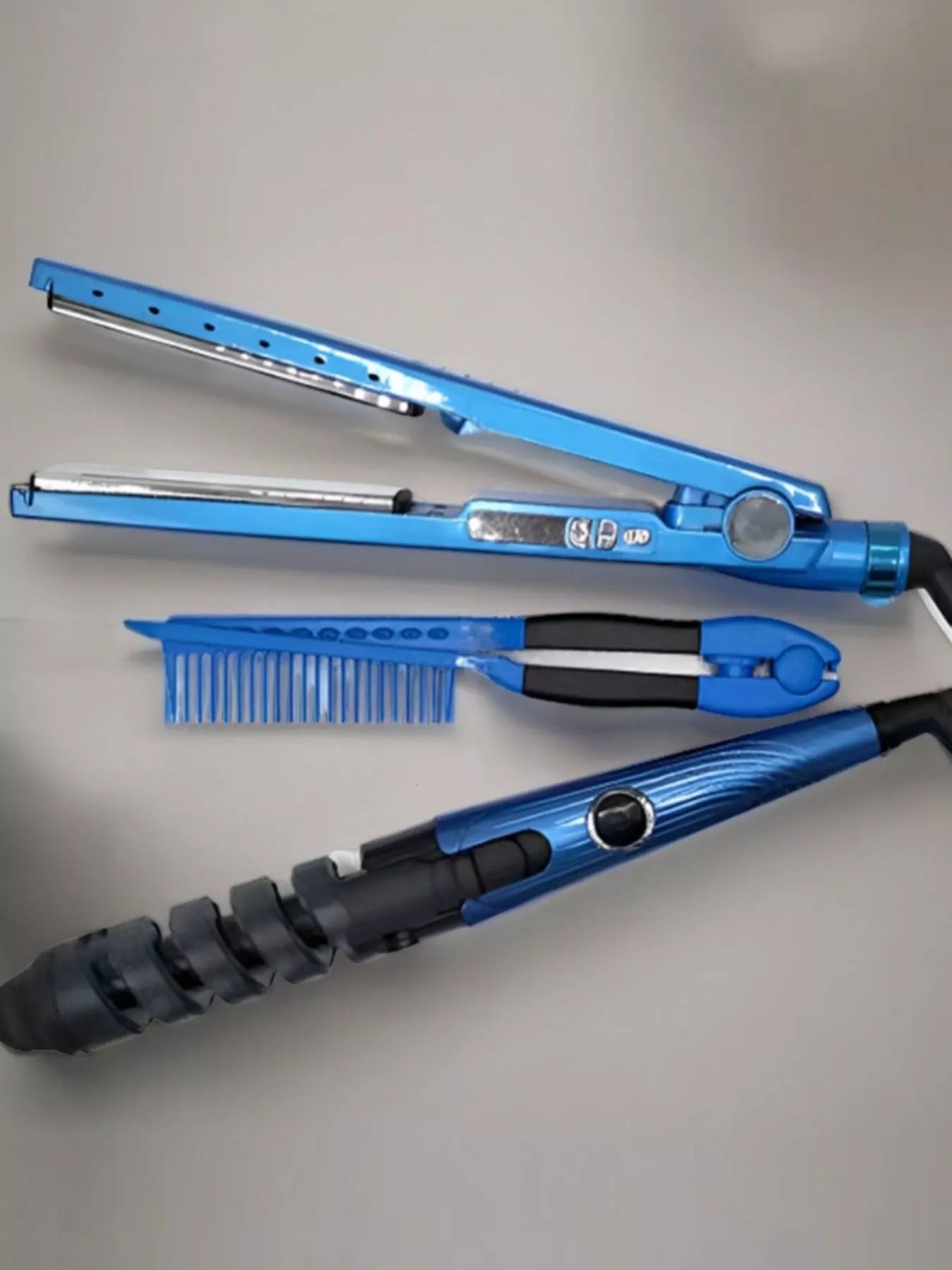 Rapid Heat Salon Curling Iron - Versatile Hair Styling Tool - cas7m
