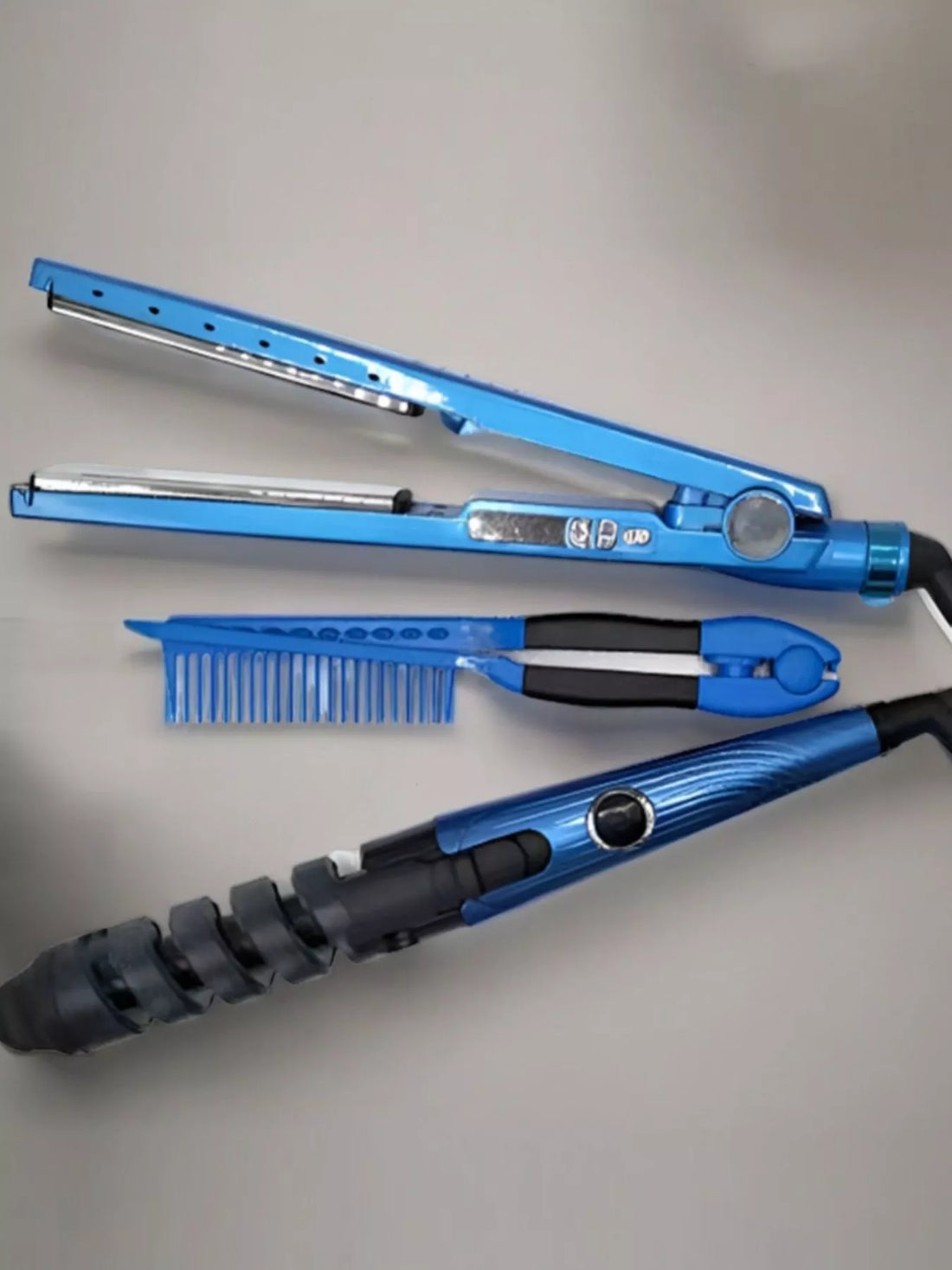 Rapid Heat Salon Curling Iron - Versatile Hair Styling Tool - cas7m