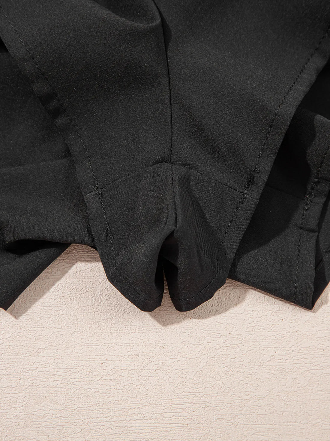Layered Ruffle Shorts - cas7m