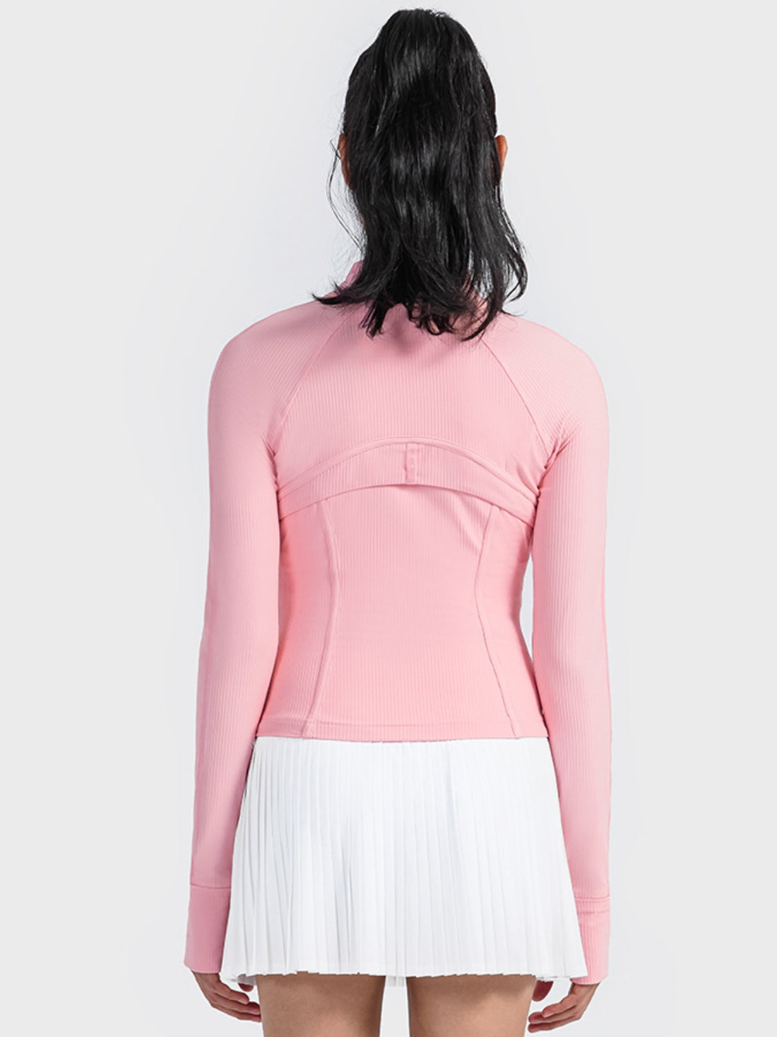 Millennia Zip-Up Long Sleeve Sports Jacket - cas7m