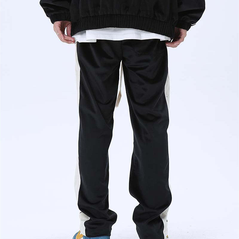 Mens Loose-fitting Casual Retro Clash Pants - cas7m