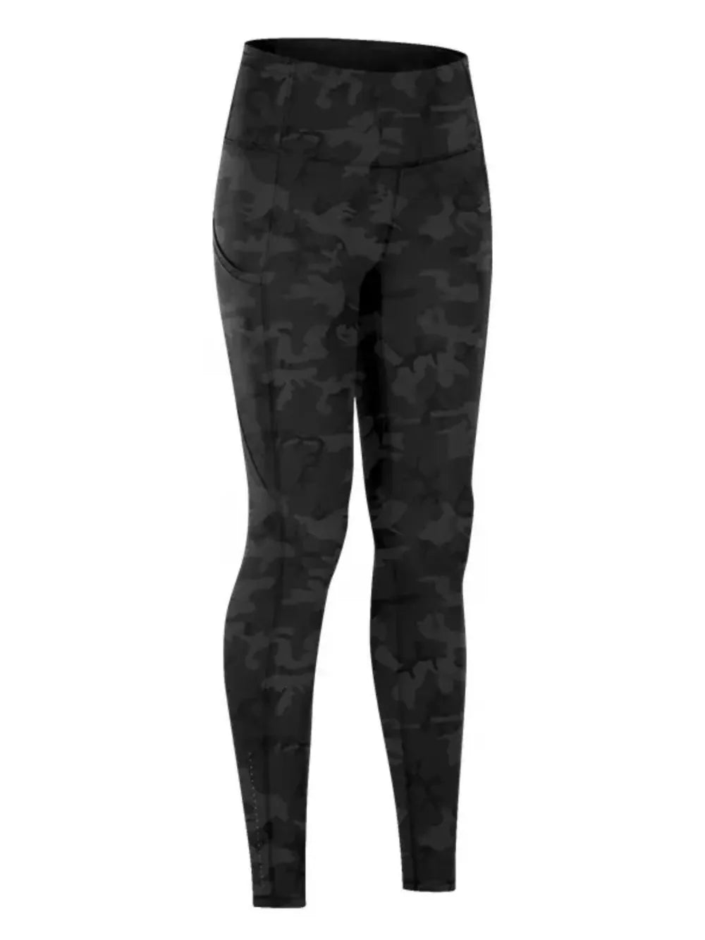 Wide Waistband Sports Leggings - cas7m