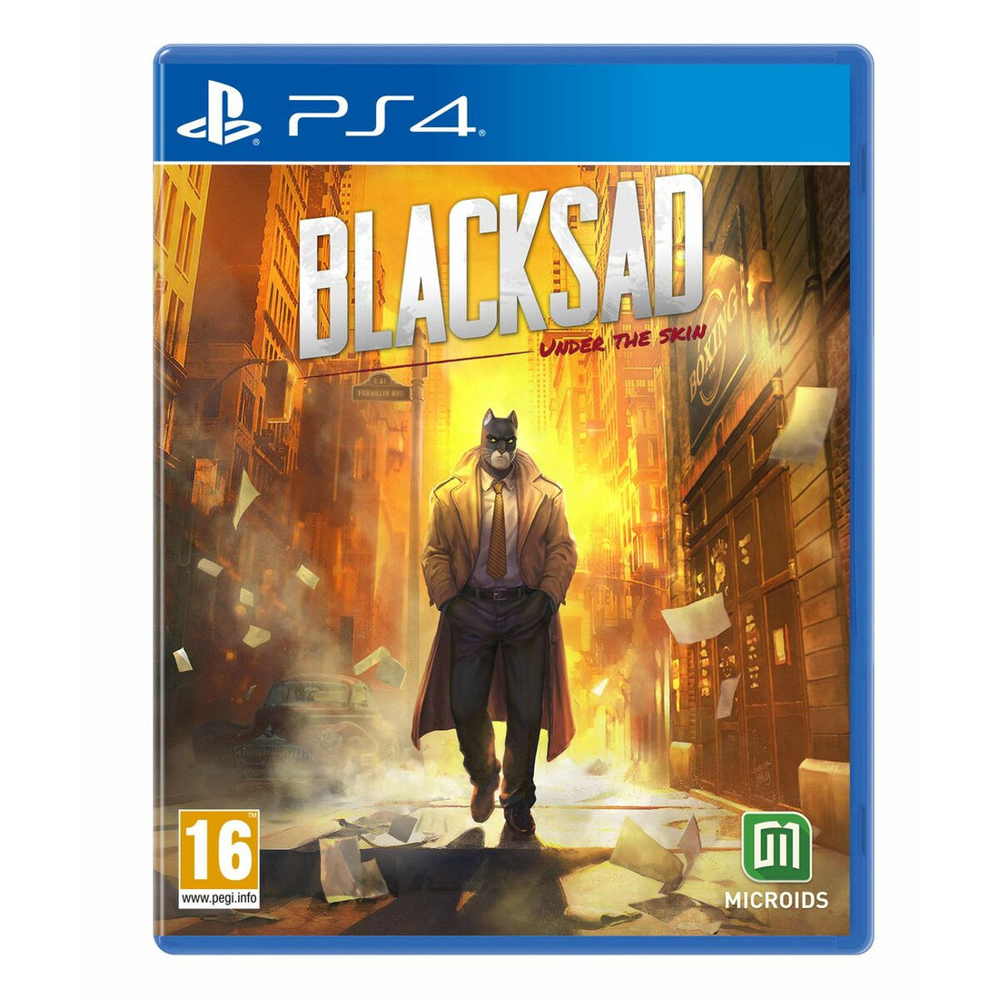 PlayStation 4 Video Game Meridiem Games Blacksad: Under the Skin - cas7m