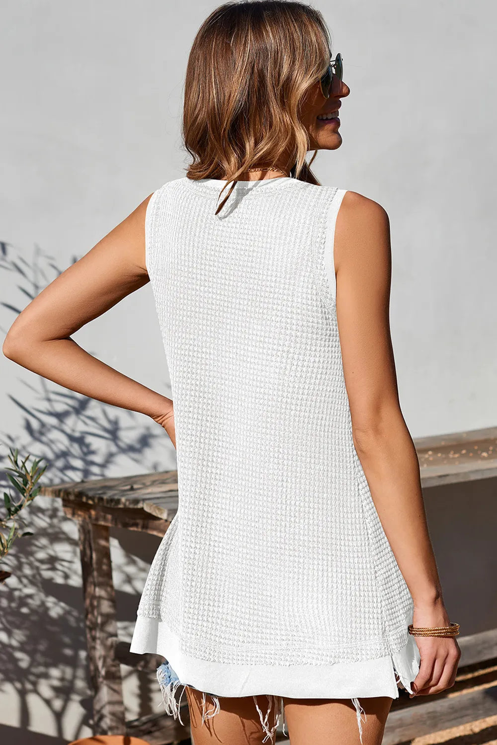 Graphic Wide Strap Tank - cas7m