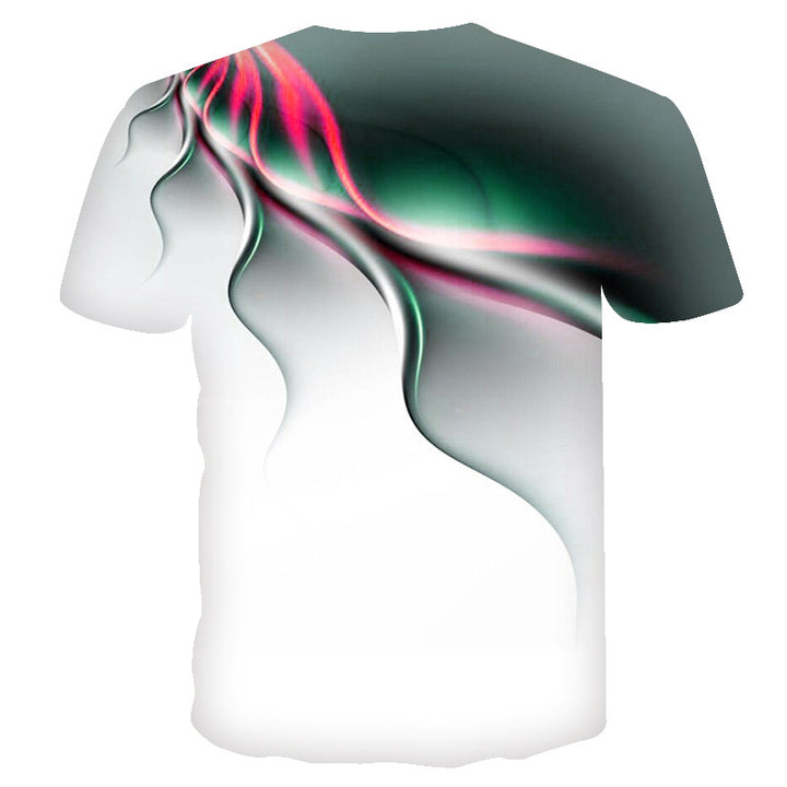 Personalized 3D digital printed T-shirt - cas7m