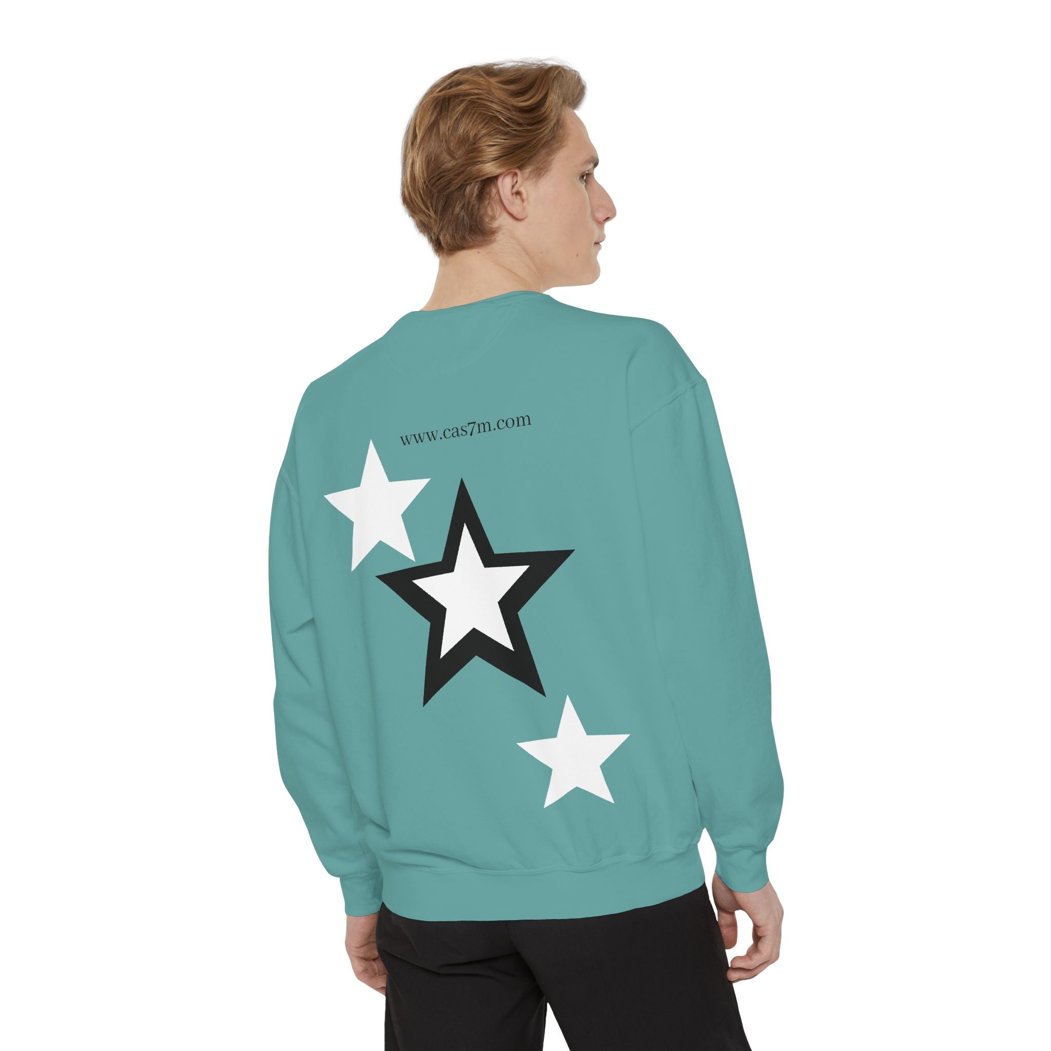 Unisex Garment-Dyed Sweatshirt - cas7m