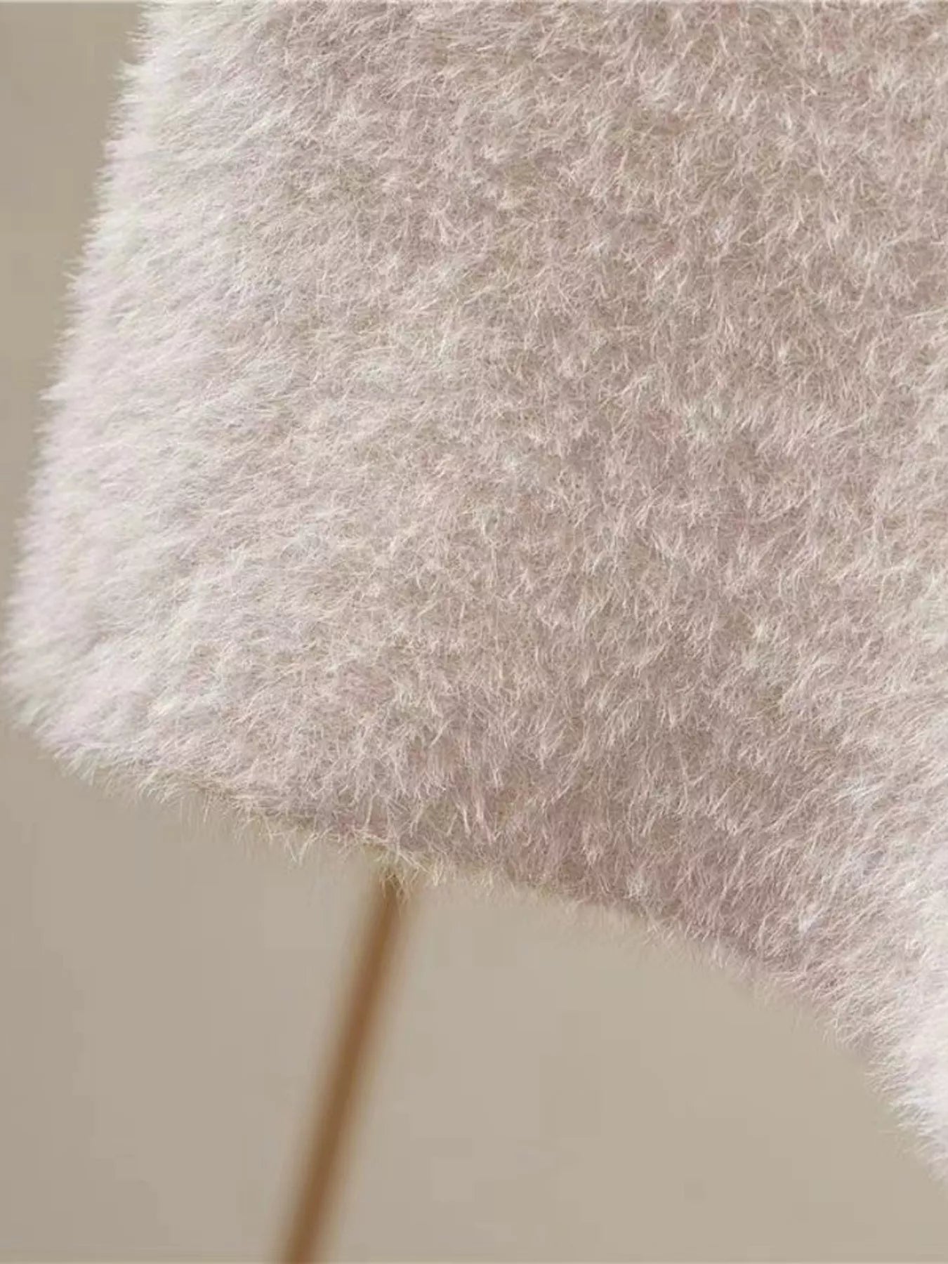 Plush Knit Mini Skirt - cas7m