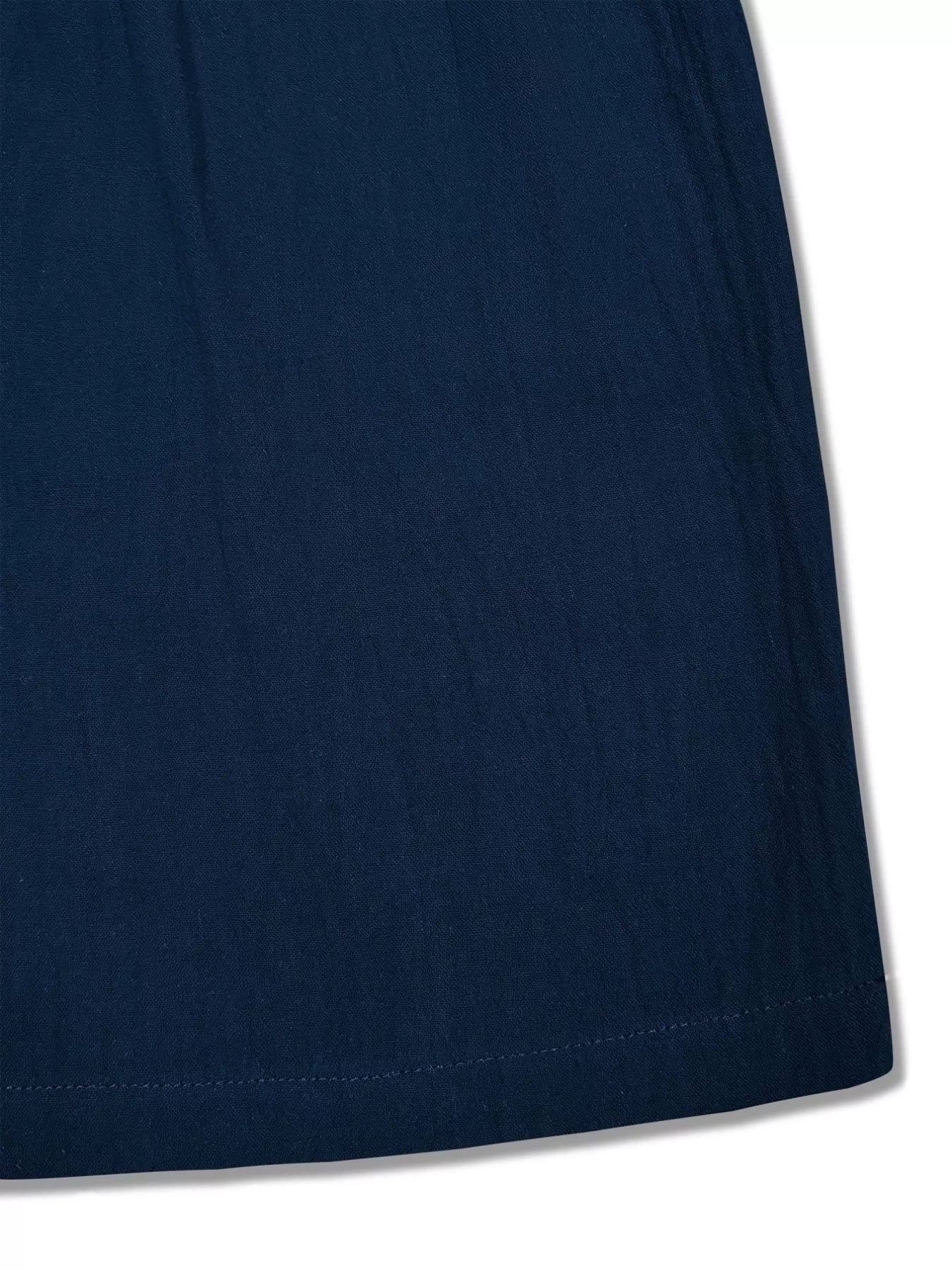 Plus Size Elastic Waist Casual Shorts - cas7m
