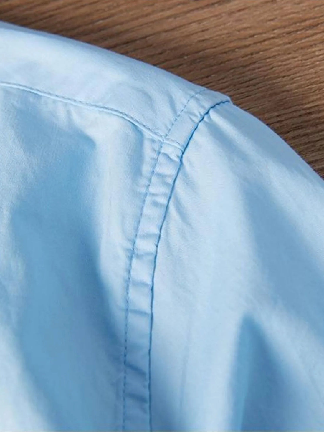 Men's Plus Size Button Up Long Sleeve Shirt - cas7m