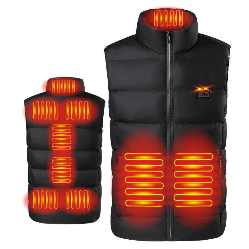 Heating Vest Stand Collar Heating Vest Smart - cas7m