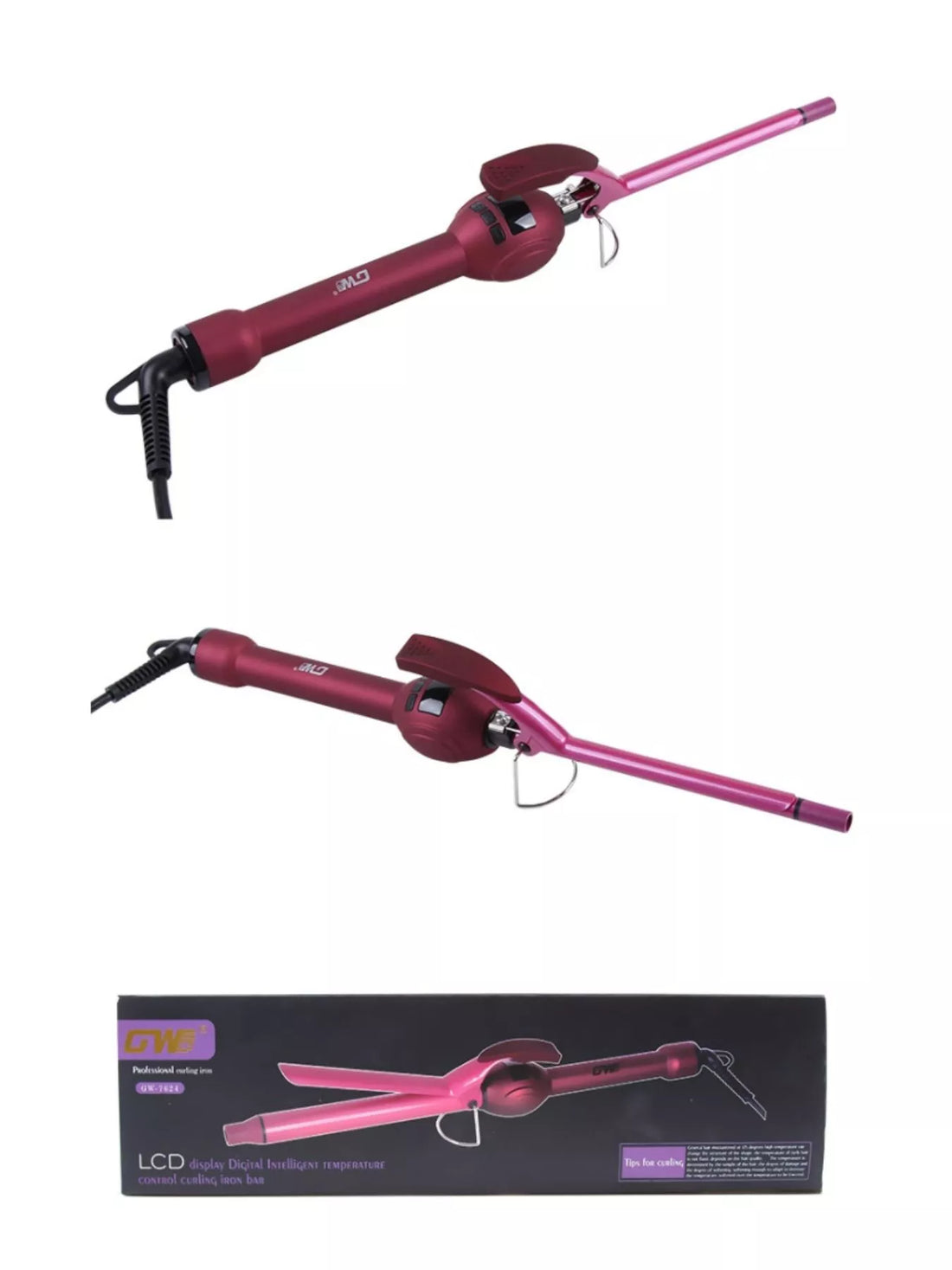 FastHeat Pro Curling Iron - Salon-Quality Curls at Home - cas7m