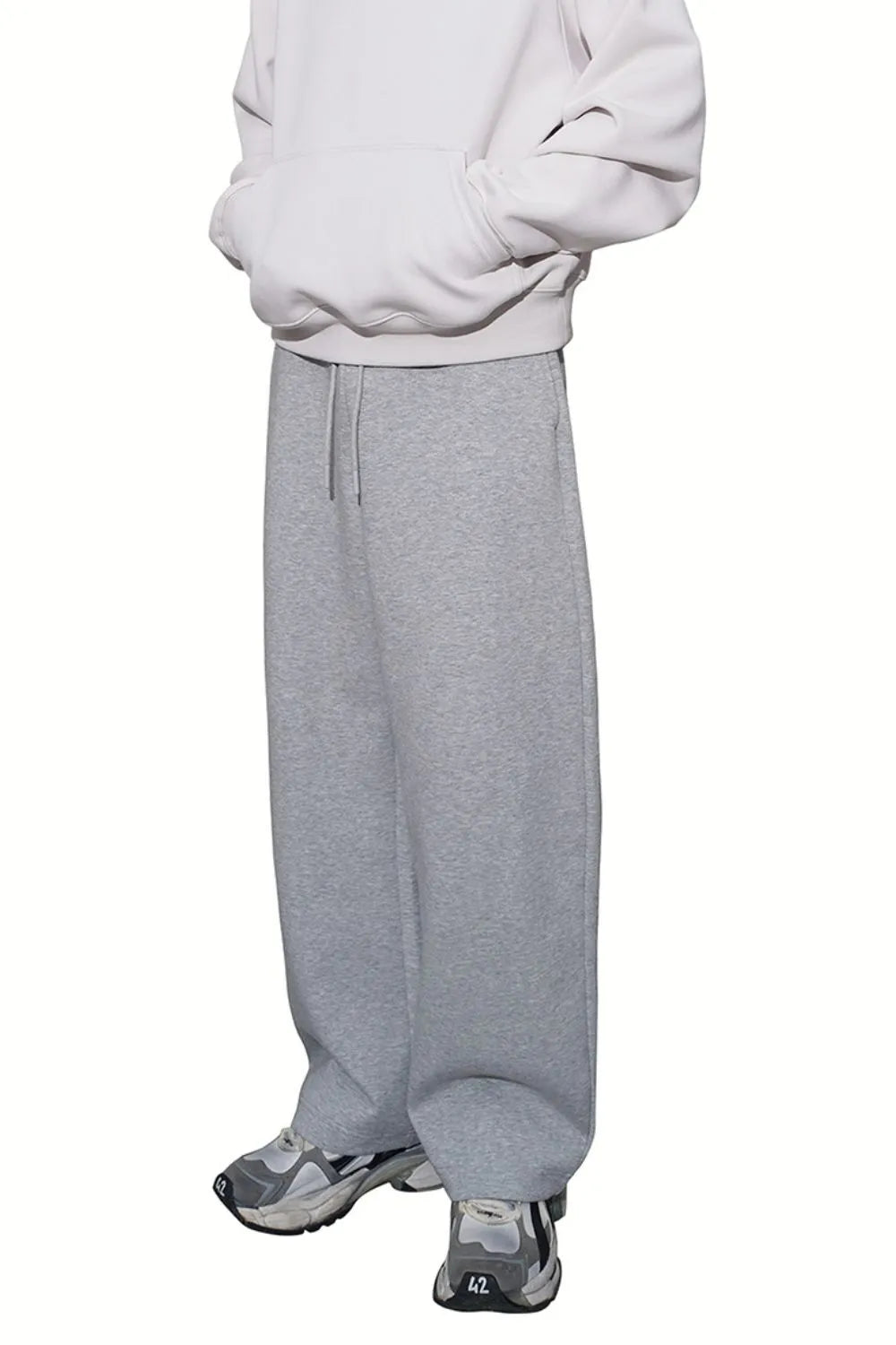 Men's Drawstring Straight-Leg Sweatpants - cas7m