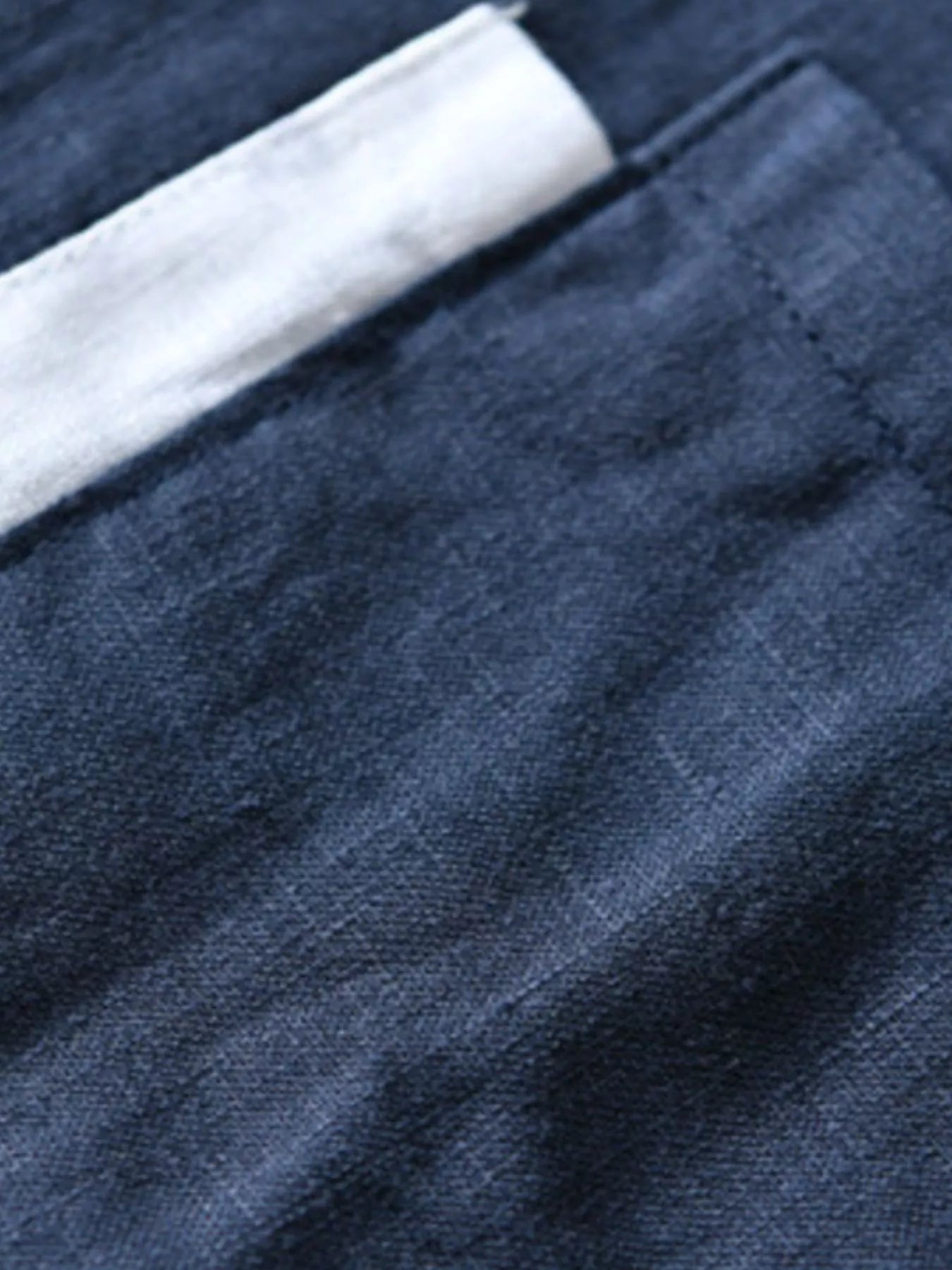 Men's Plus Size Casual Button Detail Shirt with Pocket - cas7m