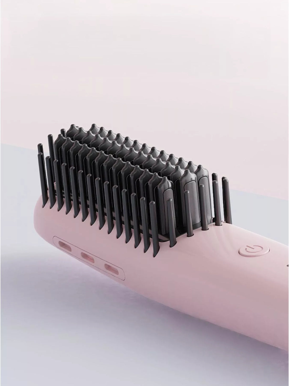 QuickHeat Precision Hair Styling Comb - Sleek & Shine Perfection - cas7m