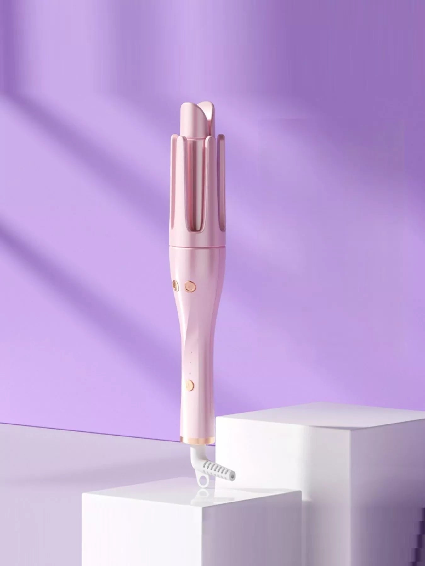Automatic Rotating 2-in-1 Curling & Straightening Iron - cas7m
