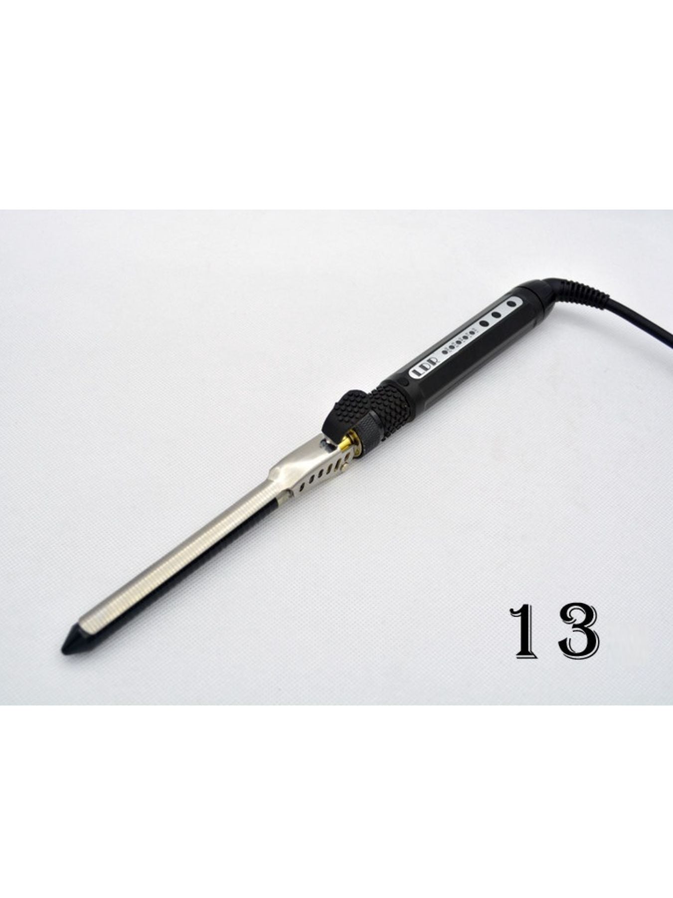Adjustable Heat Salon-Quality Curling Iron with Anti-Scald Tech - cas7m