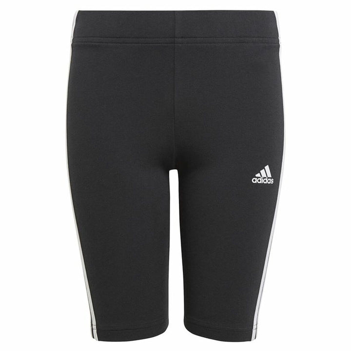 Sports Leggings Adidas Essentials 3 Stripes Black - cas7m
