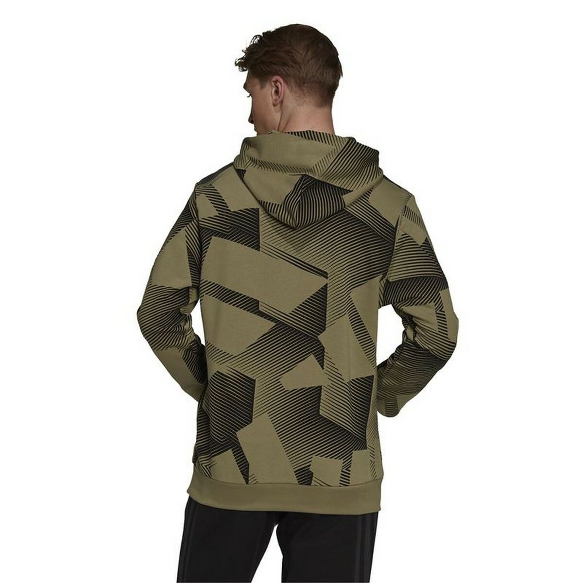 Men’s Hoodie Adidas Graphic M Khaki - cas7m