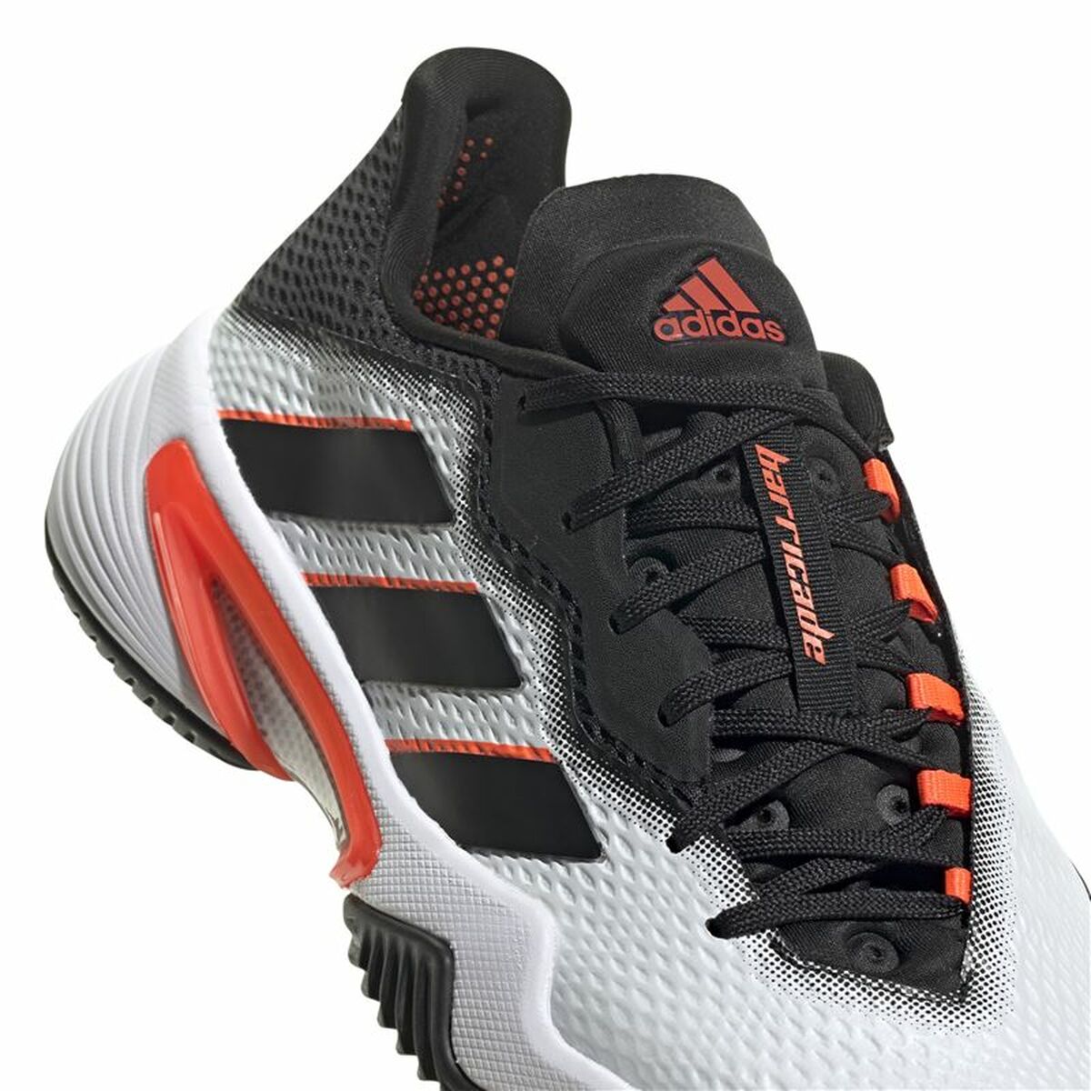 Men's Tennis Shoes Adidas Barricade  White - cas7m
