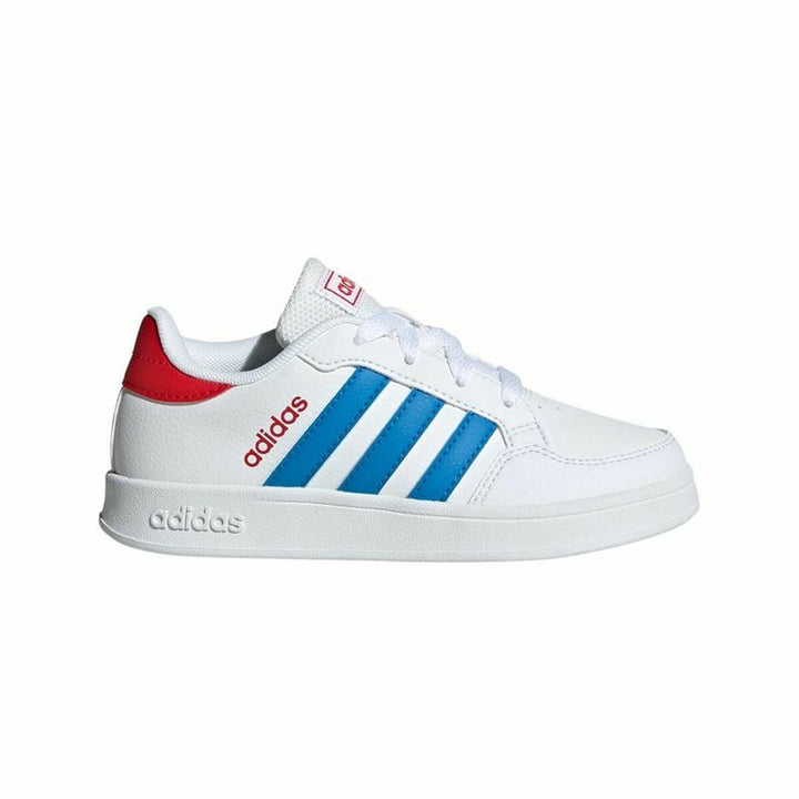 Sports Shoes for Kids Adidas Breaknet  White - cas7m