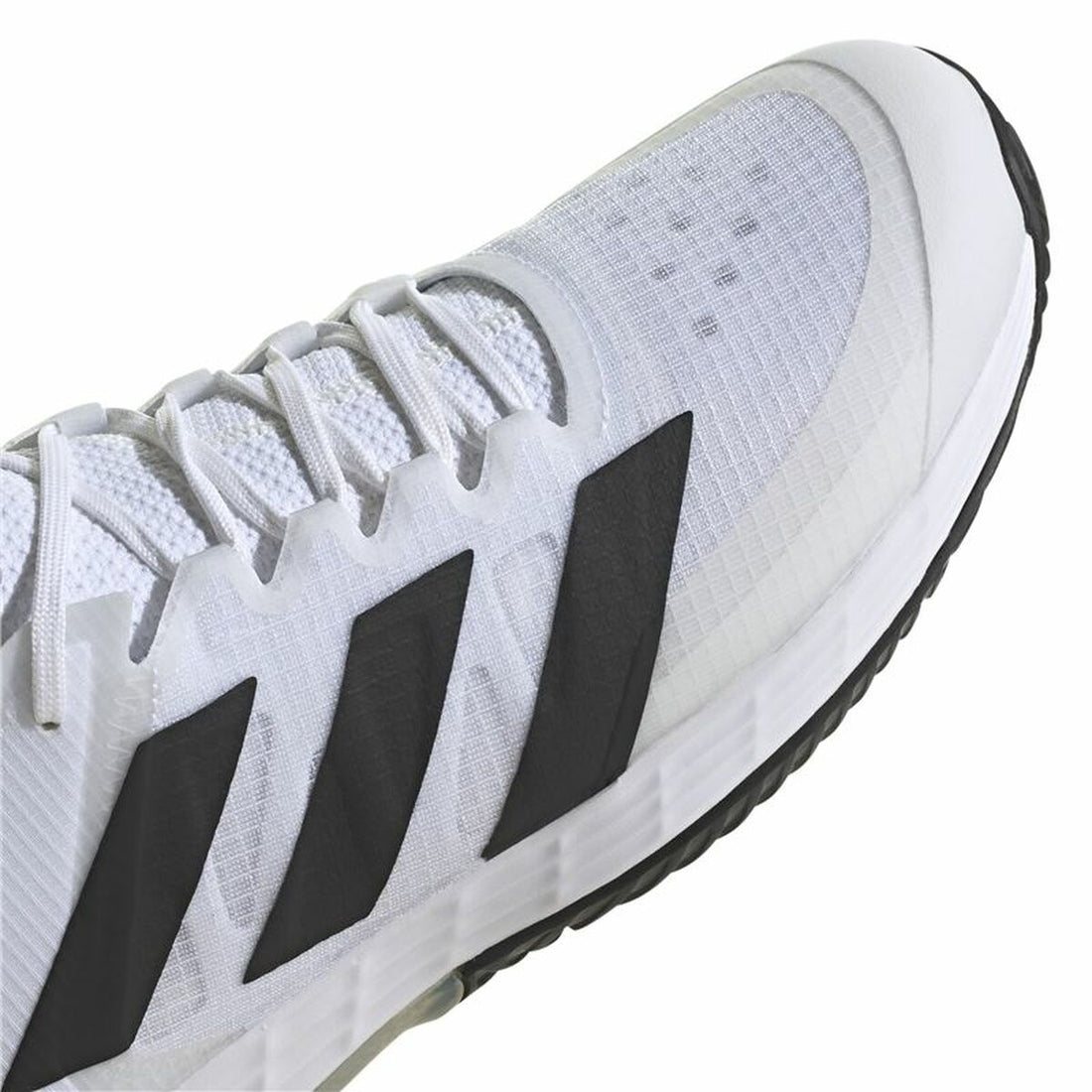 Men's Tennis Shoes Adidas Adizero Ubersonic 4 White - cas7m