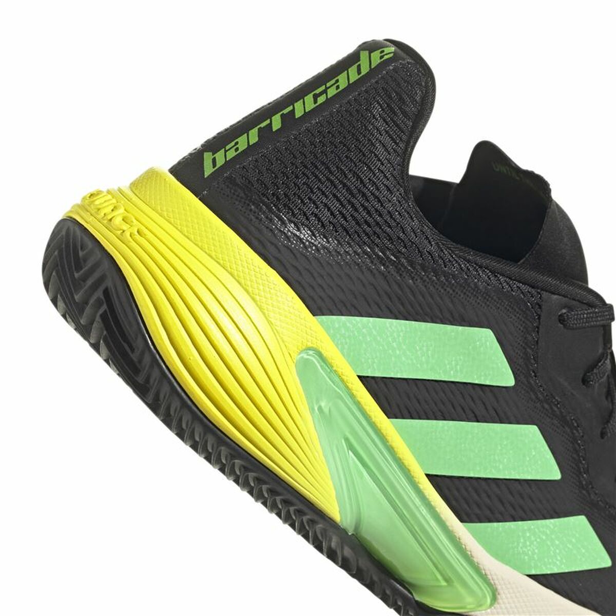 Men's Tennis Shoes Adidas Barricade  Black - cas7m