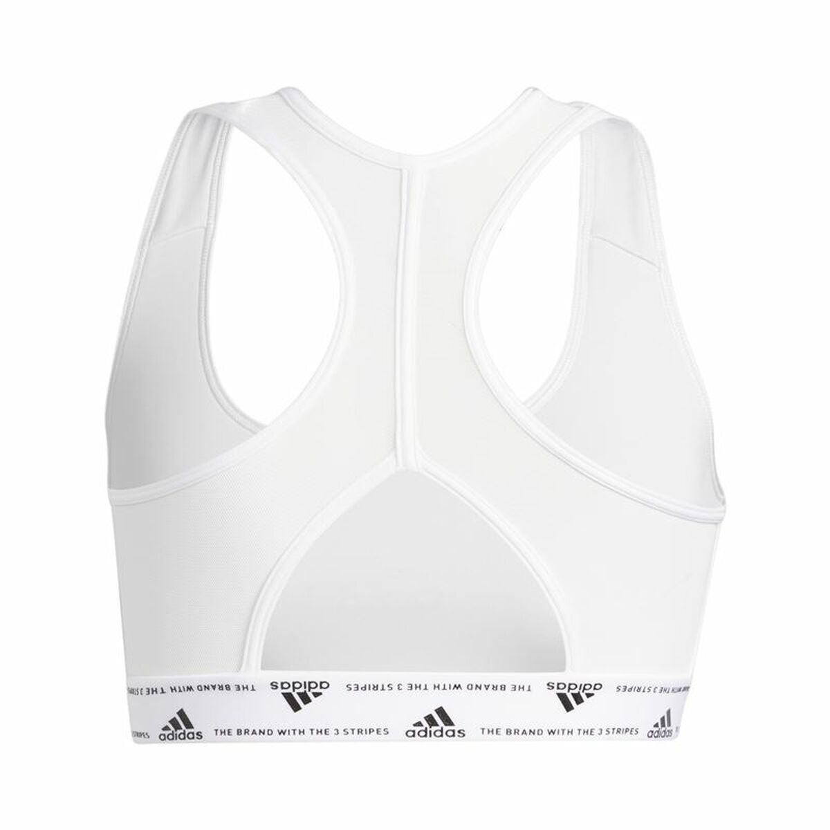Sports Bra Adidas PowerReact Training White - cas7m