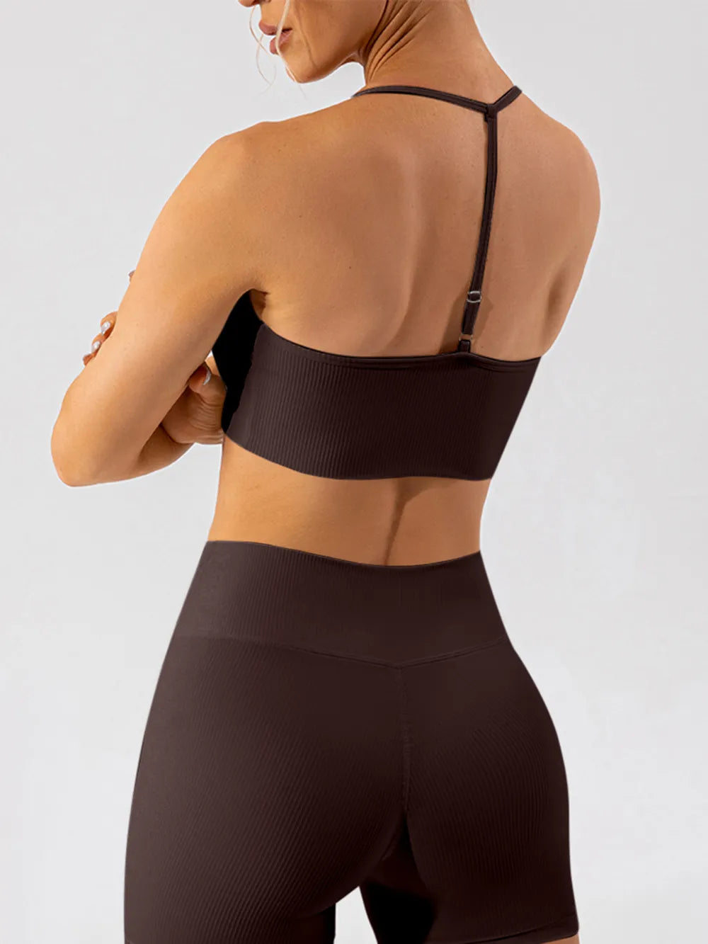 Spaghetti Strap Active Bra - cas7m