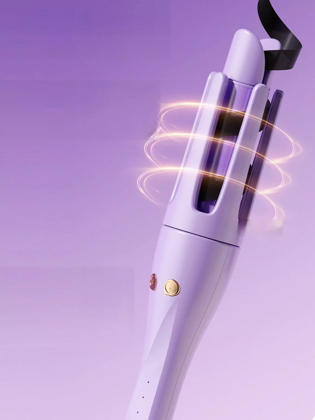 Automatic Rotating 2-in-1 Curling & Straightening Iron - cas7m