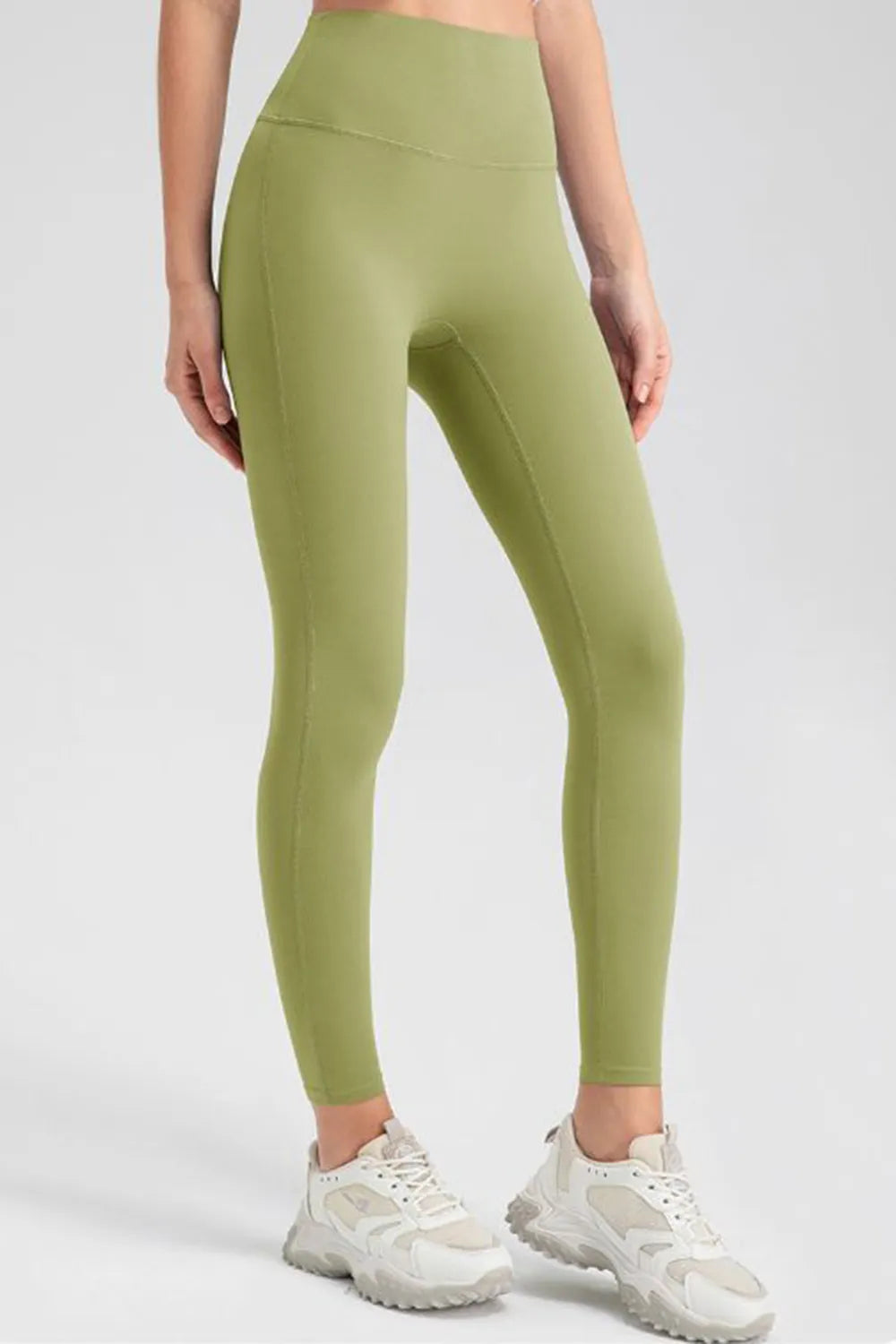 Ultra-Stretch Nylon Leggings for Everyday Comfort - cas7m