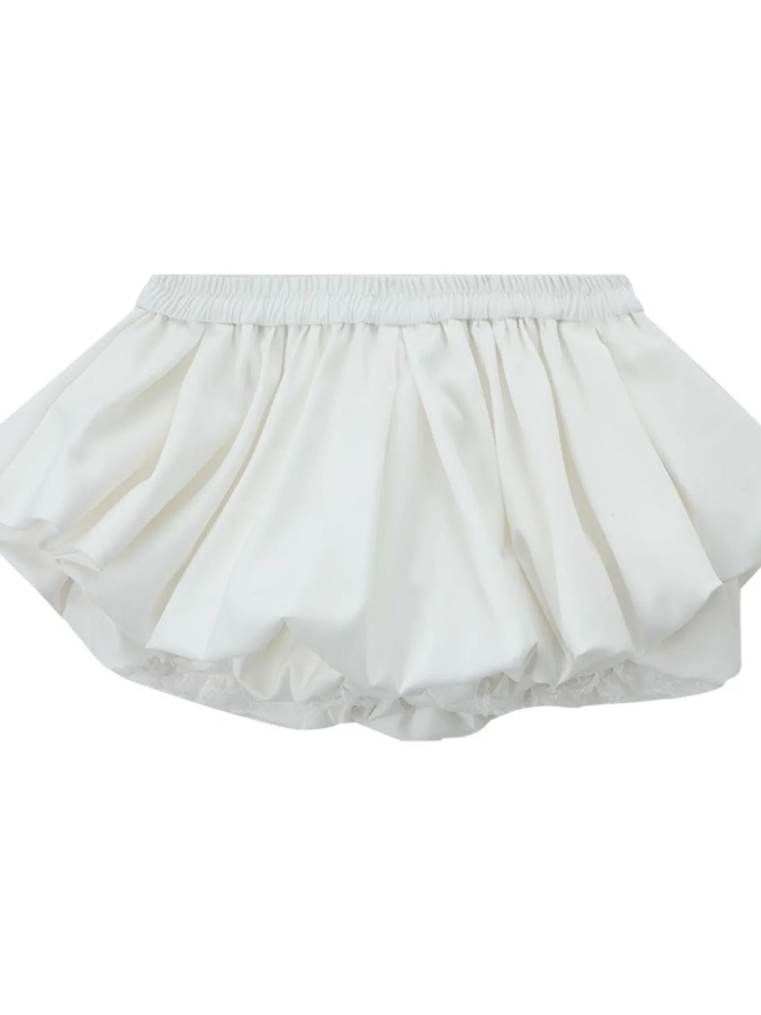 Elastic Waist Bubble Shorts - cas7m