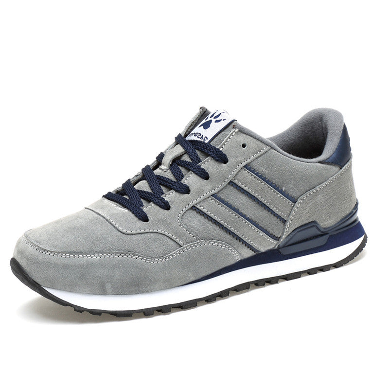Leather sneakers men casual shoes students - cas7m