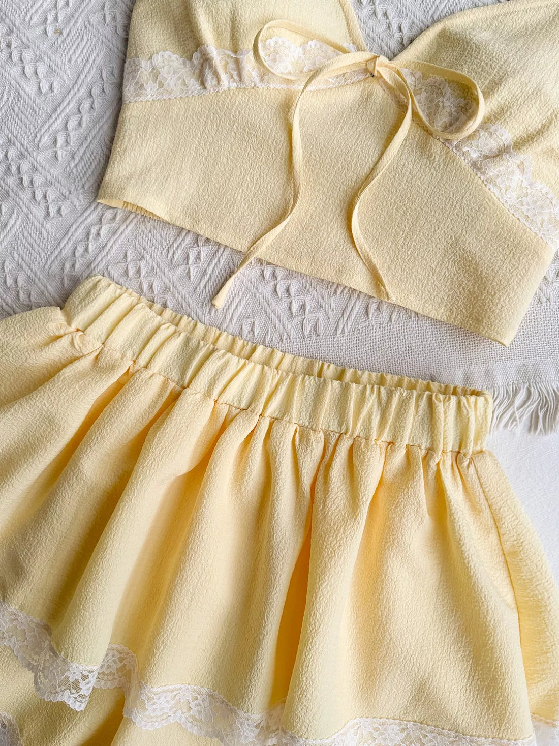 Smocked Cami and Skirt Set - cas7m