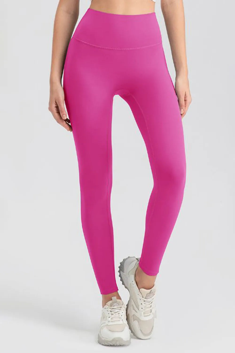 Ultra-Stretch Nylon Leggings for Everyday Comfort - cas7m
