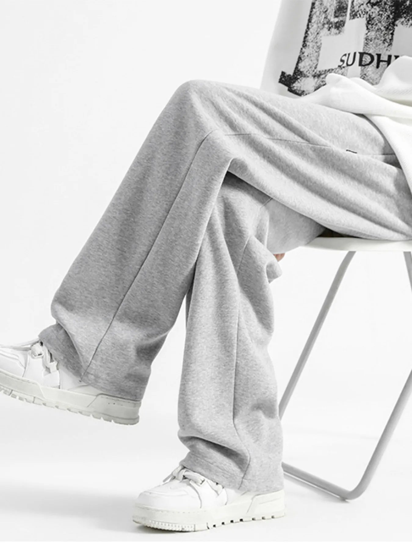 Men's Full Size Casual Loose Fit Sweatpants Plus Size - cas7m