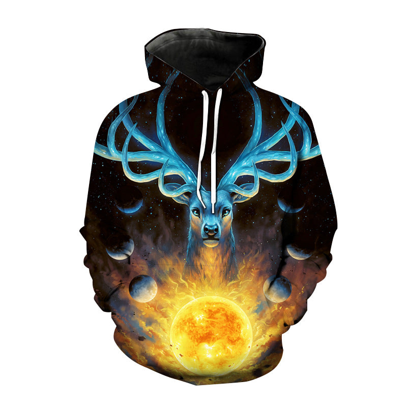 Men's New Fashion Sweatshirt 3D Printed Hoodie - cas7m