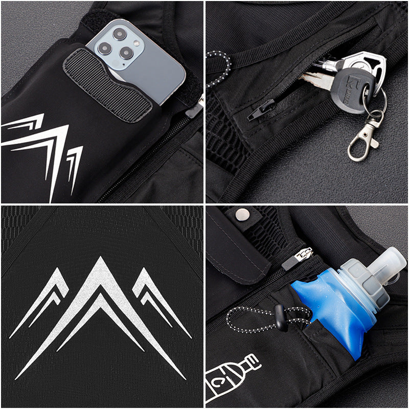 Sports Vest Running Vest Mobile Phone Bag - cas7m