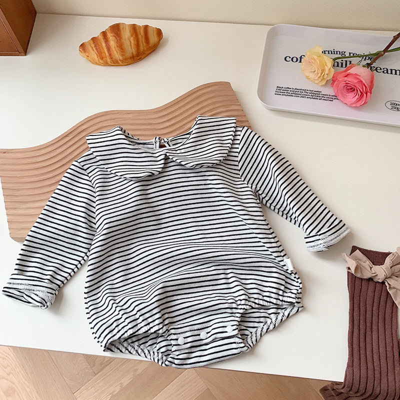 Baby Fashion Polka Dot Puffer Bodysuit - cas7m
