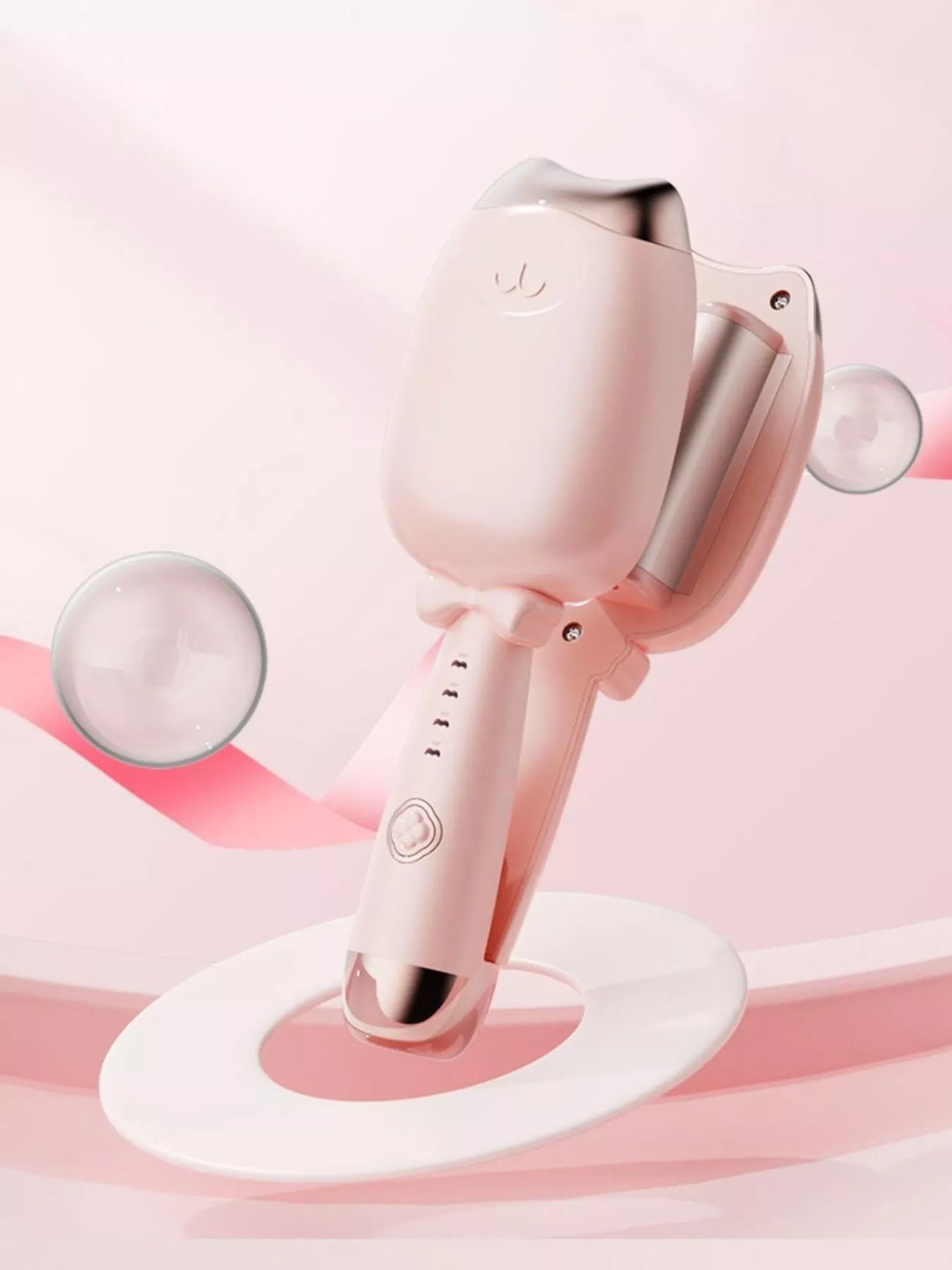 Cat Paw Curling Iron: Perfect Water Wave Curls Every Time - cas7m